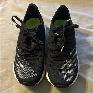 Black and White Athletic Shoes